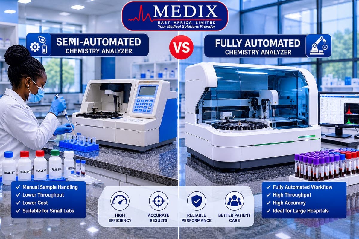 Semi-Automated vs Fully Automated Chemistry Analyzers