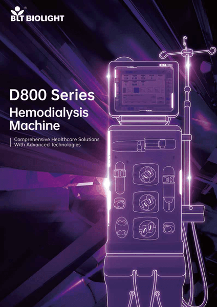 D800 Series Hemodialysis Machines — first page