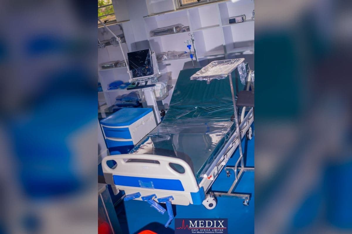 Hemodialysis equipment supplied by Medix East Africa