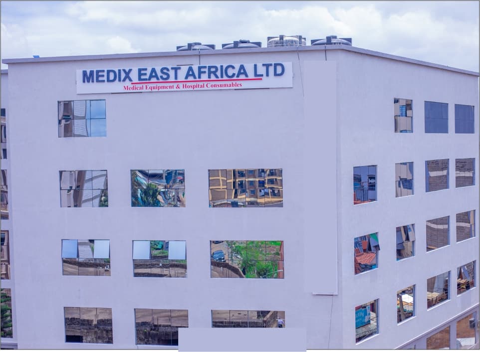 Medix B machine on the Medix East Africa showroom floor