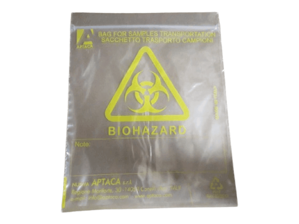Biohazard Bags 25 x 15 cm