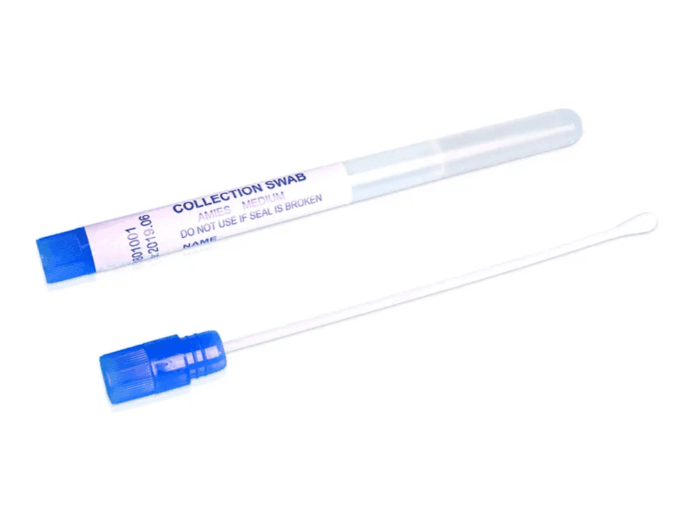 Sterile Swabs in Transport Tube