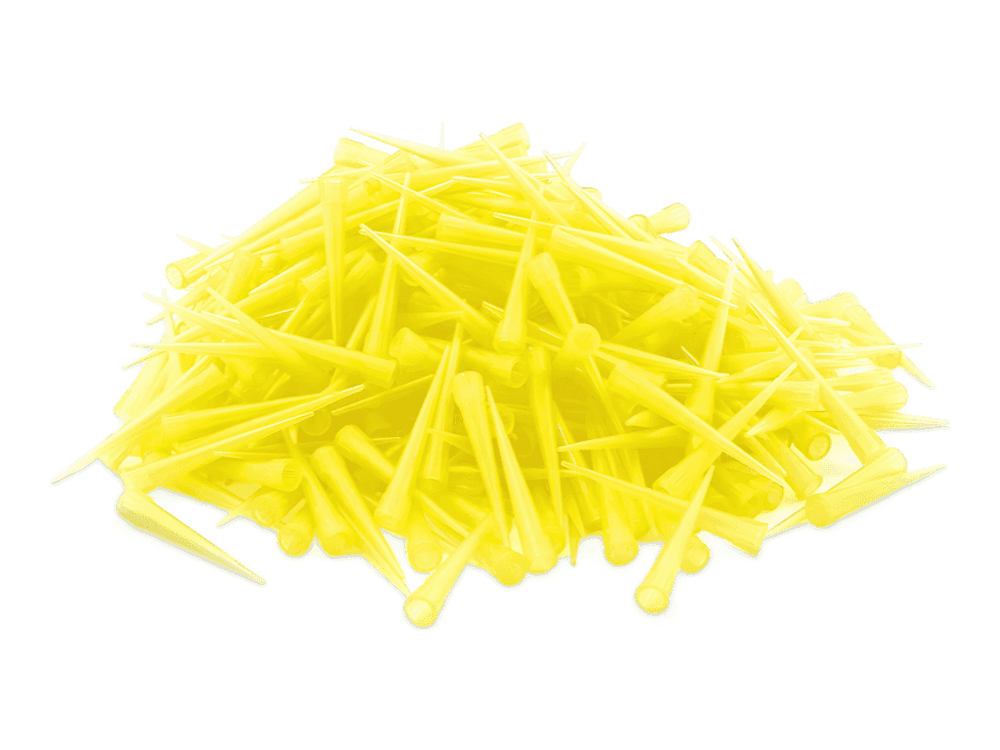 Yellow Pipette Tips (1000 pcs)